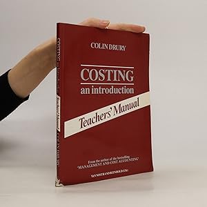 Seller image for Costing: An Introduction. Teacher's Manual for sale by Bookbot