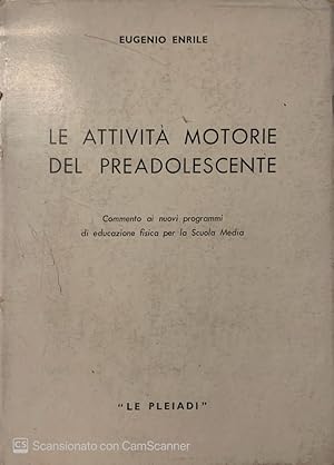 Immagine del venditore per Le attivit motorie del preadolescente venduto da librisaggi