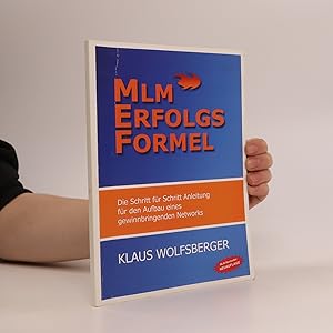 Bild des Verkufers fr Mlm Erfolgs Formel zum Verkauf von Bookbot