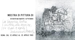 Seller image for Mostra di pittura di Ferdinando Acerbi for sale by Studio Bibliografico Marini