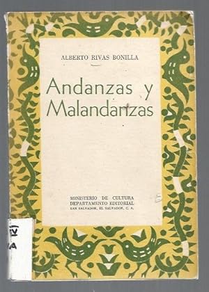 Imagen del vendedor de ANDANZAS Y MALANDANZAS a la venta por Desvn del Libro / Desvan del Libro, SL