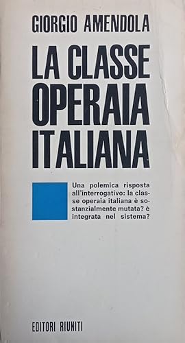 La classe operaia italiana.