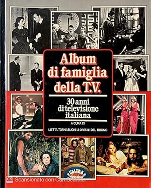 Bild des Verkufers fr Album di famiglia della TV zum Verkauf von librisaggi