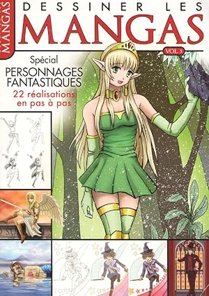 Image du vendeur pour Dessiner les mangas spcial personnages fantastiques mis en vente par books-livres11.com