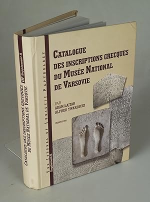 Bild des Verkufers fr Catalogue des inscriptions grecques du Muse National de Varsovie. zum Verkauf von Antiquariat Dorner