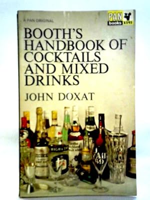 Imagen del vendedor de Booth's Handbook of Cocktails and Mixed Drinks a la venta por World of Rare Books