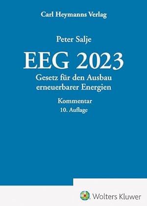 Bild des Verkufers fr EEG 2023   Kommentar: Gesetz fr den Ausbau erneuerbarer Energien zum Verkauf von buchversandmimpf2000