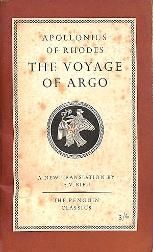 Bild des Verkufers fr The Voyage of Argo zum Verkauf von M Godding Books Ltd