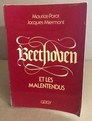 Seller image for Beethoven et les malentendus for sale by librairie philippe arnaiz