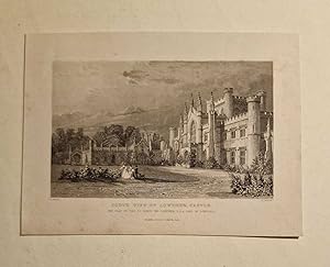 Image du vendeur pour South View of Lowther Castle (1832 Engraving) mis en vente par Maynard & Bradley