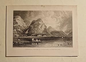 Image du vendeur pour Derwent Water & Lowdore, Cumberland (1832 Engraving) mis en vente par Maynard & Bradley