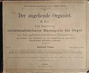 Image du vendeur pour Der angehende Organist mis en vente par librisaggi