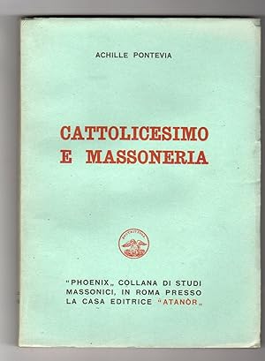 Immagine del venditore per Cattolicesimo e Massoneria venduto da Studio bibliografico Faita