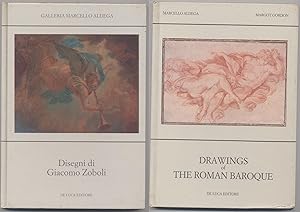 Seller image for Disegni di Giacomo Zoboli - Drawings of the roman baroque (2 volumi) for sale by Studio bibliografico Faita