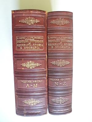 Dizionario universale di geografia, storia e biografia Volume primo e secondo con l'annuario cont...
