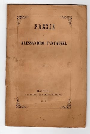 Poesie di Alessandro Fantauzzi