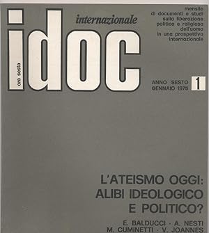 Internazionale idoc - Mensile di documenti e studi sulla liberazione politica e religiosa dell'uo...