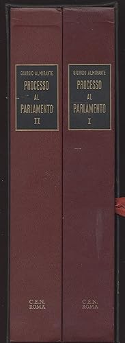 Processo al Parlamento (Due volumi) con dedica autografa di Giorgio Almirante