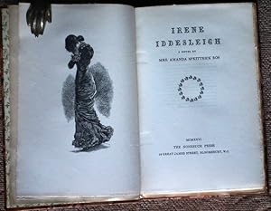 Seller image for Irene Idesleigh. A Novel. for sale by Patrick Pollak Rare Books ABA ILAB