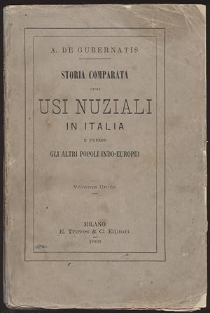 Storia comparata degli usi nuziali in Italia e presso gli altri popoli indo-europei