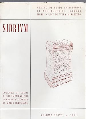 Sibrium Volume sesto - 1961