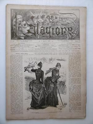 La stagione giornale delle mode - N. 13 del 1° Aprile 1887 Anno V (Grande edizione)