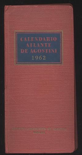 Calendario Atlante De Agostini 1962