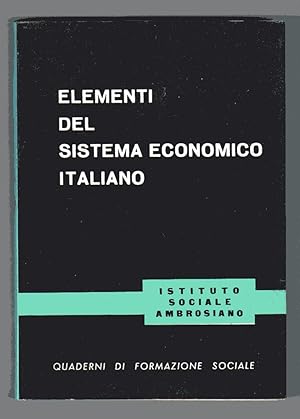 Elementi del sistema economico italiano