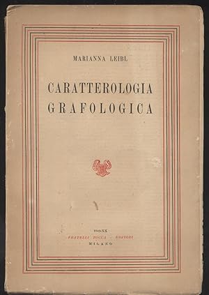 Caratterologia grafologica