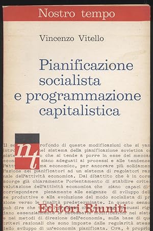 Imagen del vendedor de Pianificazione socialista e programmazione economica a la venta por Studio bibliografico Faita
