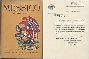 Messico di Mario D'Arpi - Allegata al libro lettera del Console del Messico Arturo Pani al Senato...