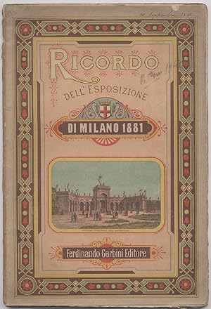Ricordo dell'esposizione di Milano 1881