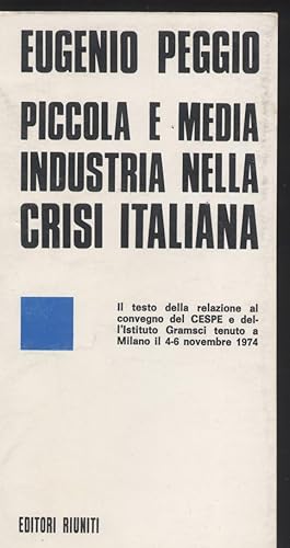 Piccola e media industria nella crisi italiana