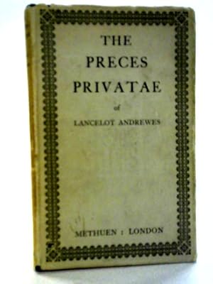 Bild des Verkufers fr The Preces Privatae of Lancelot Andrewes zum Verkauf von World of Rare Books