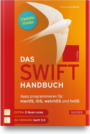 Seller image for Das Swift-Handbuch, m. 1 Buch, m. 1 E-Book for sale by Terrashop GmbH