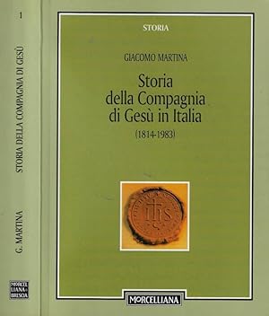 Bild des Verkufers fr Storia della Compagnia di Ges in Italia (1814-1983) zum Verkauf von Biblioteca di Babele