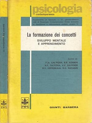 Seller image for La formazione dei concetti Sviluppo mentale e apprendimento for sale by Biblioteca di Babele