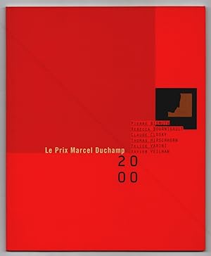 Le Prix Marcel Duchamp 2000.