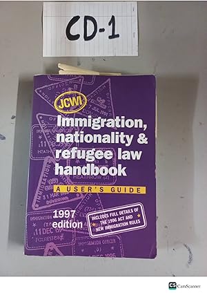 Seller image for Immigration, Nationality And Refugee Law Handbook 1997 Ed for sale by UK LAW BOOK SELLERS LTD