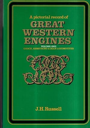 Image du vendeur pour A Pictorial Record of Great Western Engines: Vol 1 mis en vente par High Street Books