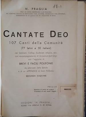 Cantate deo