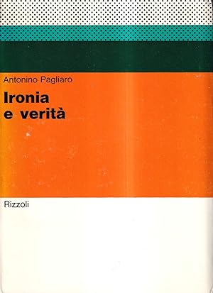Seller image for Ironia e verit for sale by Il Salvalibro s.n.c. di Moscati Giovanni