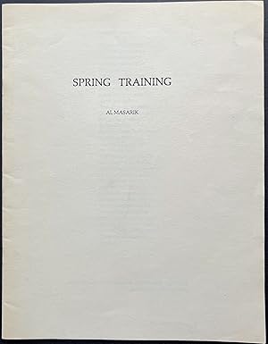 Seller image for Spring Training for sale by Kirpan Press