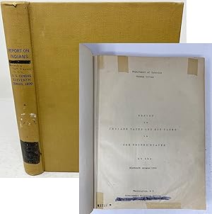 Report on Indians Taxed and Not Taxed. Southwest [NOT COMPLETE]. U.S. Eleventh Census 1890.