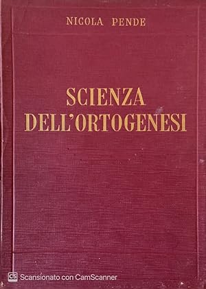 Seller image for Scienza dell'ortogenesi for sale by librisaggi