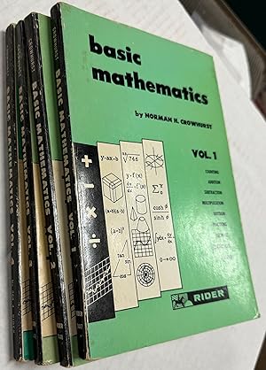 Basic Mathematics, Vol. 1-4. [Inscribed]