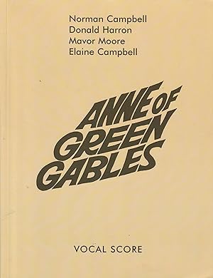 Seller image for Anne of Green Gables: Vocal Score for sale by Book Booth