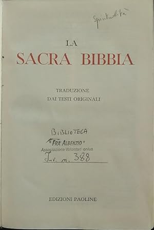 Sacra Bibbia