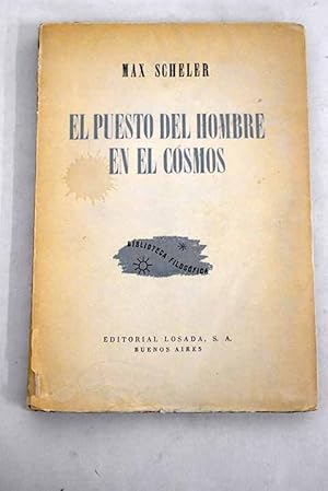 El puesto del hombre en el cosmos