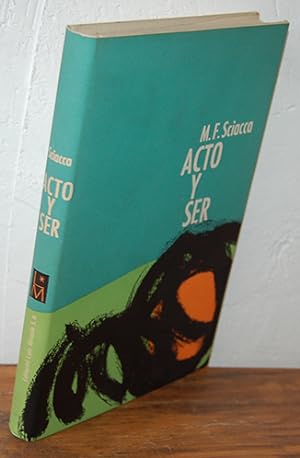 Imagen del vendedor de ACTO Y SER a la venta por EL RINCÓN ESCRITO